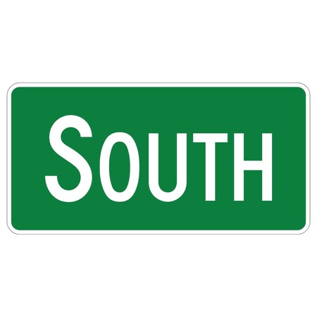 Sign Solutions Usa 18 in Height, 36 in Width, Aluminum, Horizontal Rectangle DUS08DWT3618M3-3GW